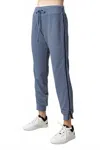 Sundays Adia Jogger Pant In Steel Blue In Blue
