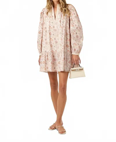 Sundays Adley Dress In Foulard Print In Multi