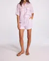 Sundays Aida Shorts In Lavender Stripe