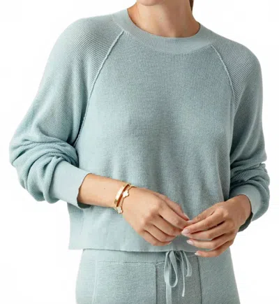 Sundays Alessia Crewneck Sweater In Blizzard Blue
