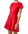 Sundays Alina Mini Dress In Red In Purple