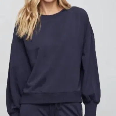 Sundays Amara Pullover In Navy In Blue