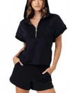 Sundays Amelia Hoodie In Black In Black