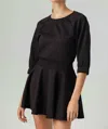 Sundays Amelie Mini Dress In Black In Black