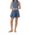 Sundays Amory Mini Dress In Blue In Blue