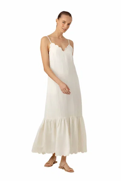 Sundays Amya Maxi Dress In White