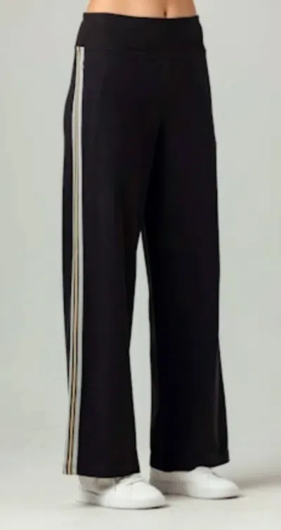 Sundays Analyse Straight Leg Loose Fit Pant In Black