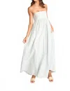 Sundays Aphrodite Maxi Dress In Sky Gray In Multi