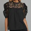 Sundays April Blouse In Black In Black