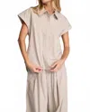 Sundays Asher Button Up Shirt In Willow Gray In Neutral