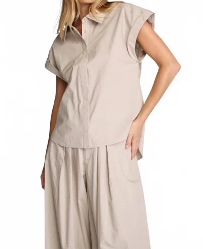 SUNDAYS ASHER SHIRT IN BEIGE