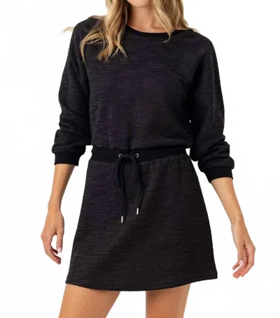 Sundays Atlas Mini Dress In Black In Multi