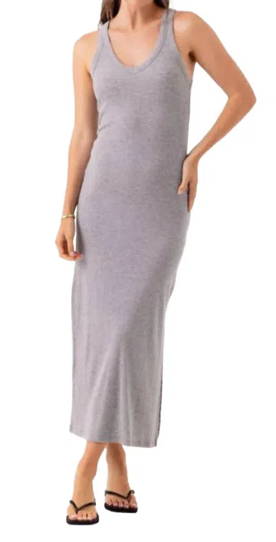 Sundays Aymee Dress In Heathered Grey In Gray