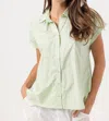 Sundays Bella Shirt In Mint In Green