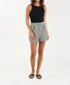 Sundays Berry Shorts In Black/white In White
