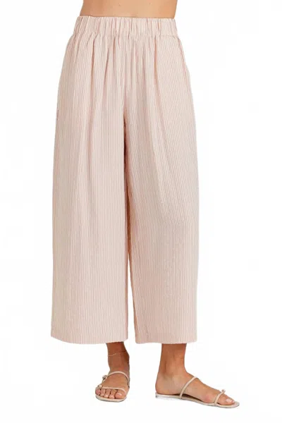 Sundays Blaine Pull On Pants In Harbor Red In Pink