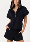 Sundays Amelia Hoodie In Black In Black