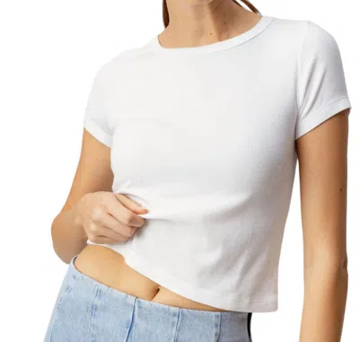 Sundays Brother Short Sleeve Tee In White