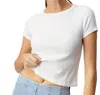 Sundays Brother Short Sleeve Tee In White In White