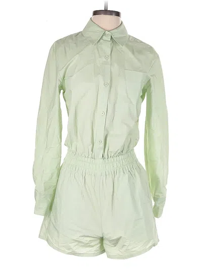 Pre-owned Sundays By Wearsundays Romper In Green