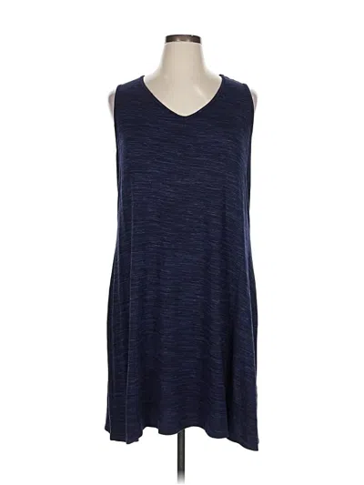 Sundays Casual Dress In Blue