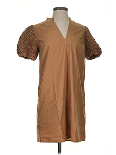 Pre-owned Sundays Casual Dress In Brown