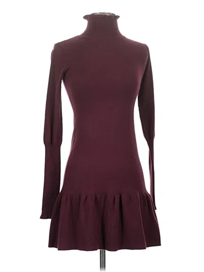 Pre-owned Sundays Casual Dress In Burgundy