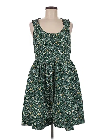 Pre-owned Sundays Casual Dress In Green