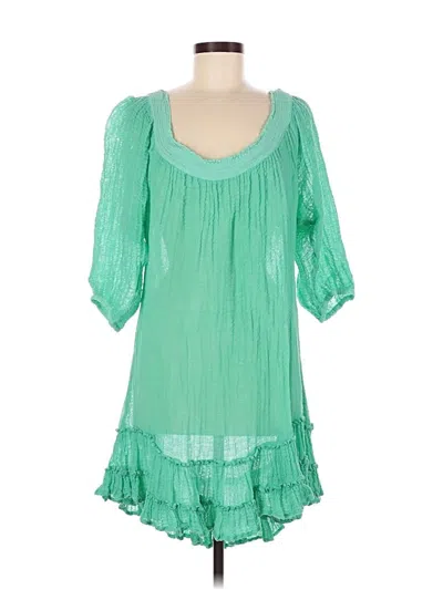 Pre-owned Sundays Casual Dress In Green