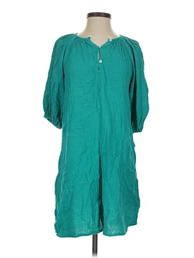 Pre-owned Sundays Casual Dress In Teal