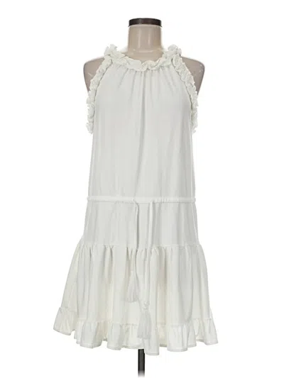 Pre-owned Sundays Casual Dress In White