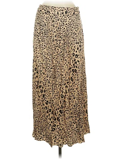 Pre-owned Sundays Casual Skirt In Gold