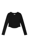 Sundays Cecil Tee In Black In Black