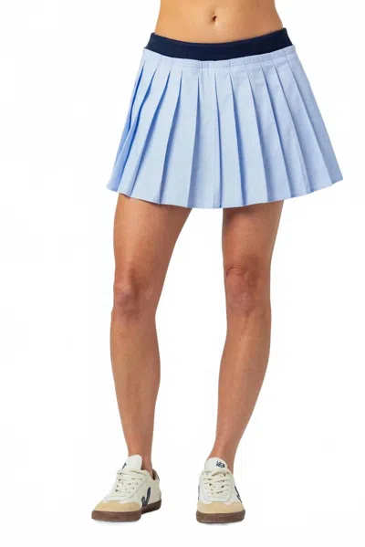 Sundays Chantal Skirt In Navy In Blue