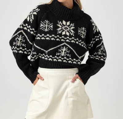 Sundays Cindy Sweater In Black & White