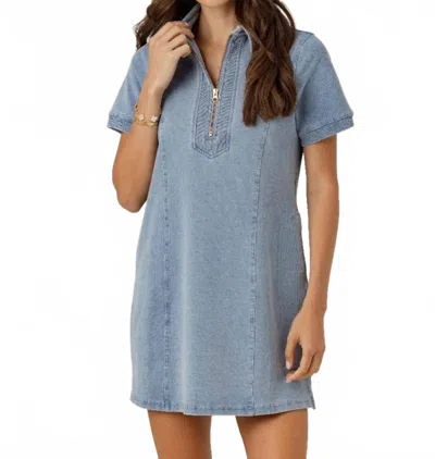 Sundays Claudine Dress In Light Wash