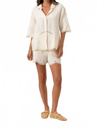 Sundays Cobra Shirt In Whisper White In Neutral