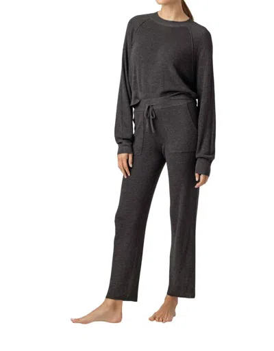 Sundays Cole Jogger In Charcoal In Pink