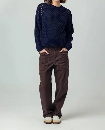 Sundays Colette Pants In Chocolate In Gold