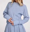 Sundays Dara Pullover Sweatshirt In Blue Mist In Blue