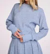 Sundays Dara Pullover Sweatshirt In Blue Mist In Blue