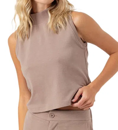 Sundays Darren Tank Top In Latte In Multi