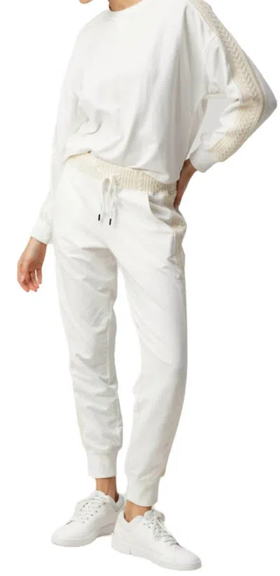 Sundays Davina Jogger Pants In Coconut Milk In Multi