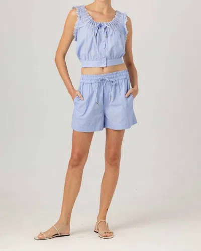 Sundays Edith Shorts In Blue Stripe