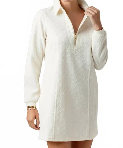 Sundays Elliot Mini Dress In Cream In White