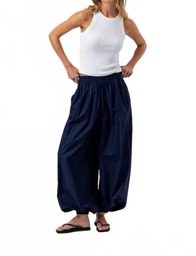 Sundays Elisse Balloon Pants Joggers In Blue