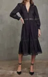 Sundays Everett Dress In Black In Black