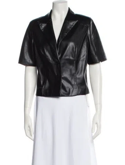 Pre-owned Sundays Faux Fur Bolero In Black