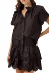 Sundays Felice Mini Skirt In Black In Black