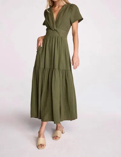 Sundays Fleet Dress In Olive In Green